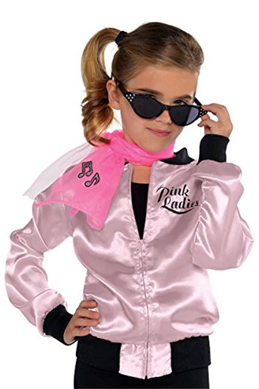 Новое поступление Женская обувь розового цвета женские Трикотажный костюм ретро-куртка Необычные платья болельщик розового цвета для девочек, осеннее пальто, одежда для вечеринки, посвященной хеллоуину