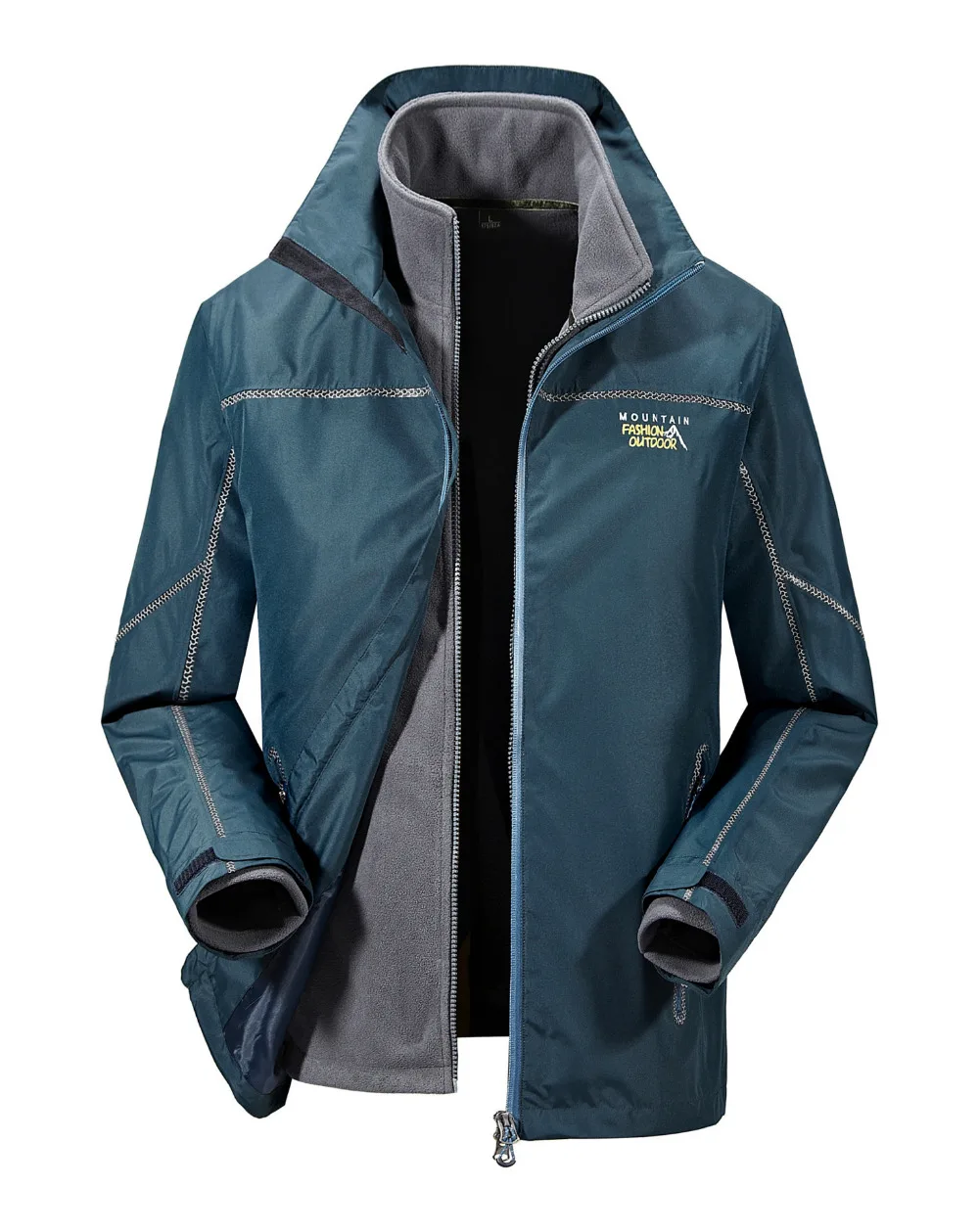 Новая брендовая одежда, зимние мужские походные куртки, 3 в 1, для улицы, водонепроницаемые, ветрозащитные, 190