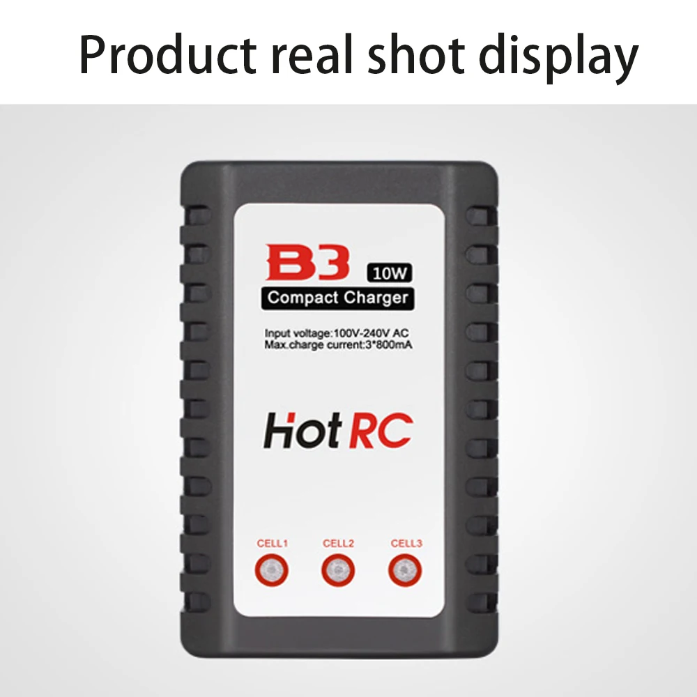 Горячая RC 10 Вт литиевая батарея баланс зарядное устройство B3 PRO 2 S 3 подходит для
