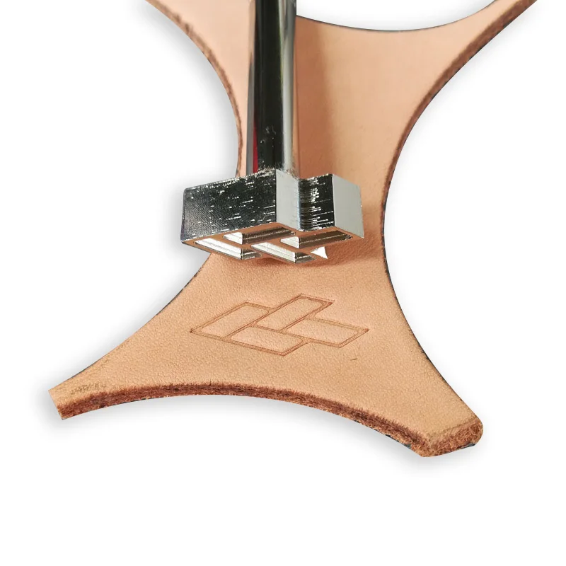 Высококачественная сталь высокой твердости кожа инструменты для печати, точная резьба кожа ремесла инструмент коврик шаблон волна труба морщины - Цвет: PG37D02