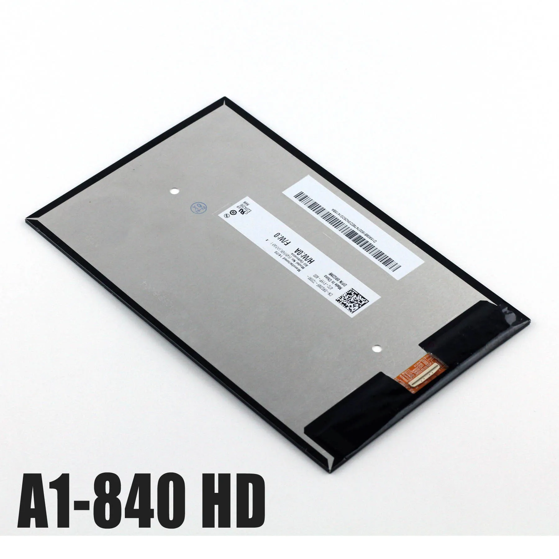 WEIDA " ЖК-дисплей для acer Iconia A1 A1-840 ЖК-дисплей сенсорный экран в сборе Замена A1 840 A1-840HD - Цвет: 1920X1200 LCD