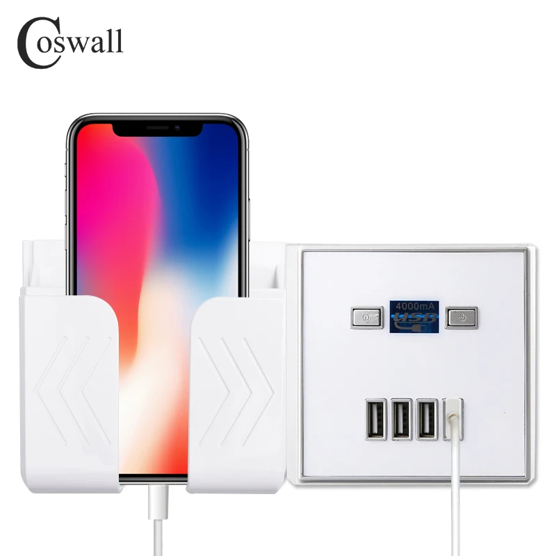 300 м Wall Встраиваемая Беспроводной AP маршрутизатор зарядка через USB Порты и