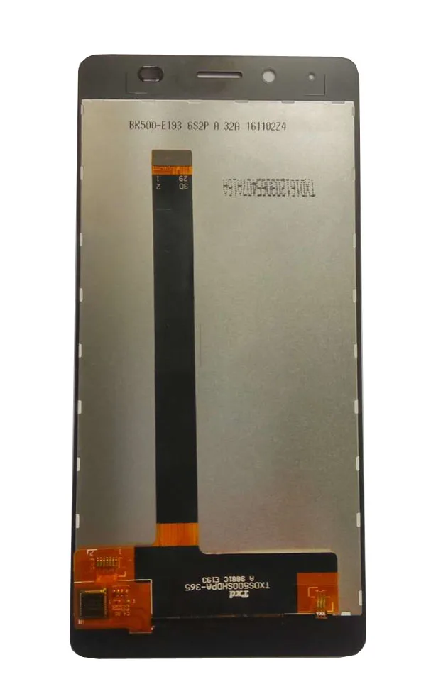 Cena Oryginalny dla BQ BQS 5060 komórkowego BQS 5060 BQS5060 BQ 5060 BQ 5060 BQ5060 Silm wyświetlacz LCD + zespół ekranu dotykowego czarny biały kolor