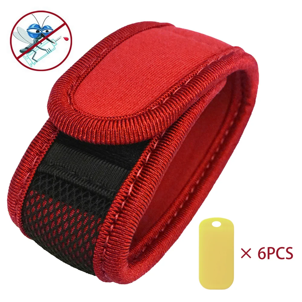 1 Bracelet+6 Mosquito Mats Mosquito Band Bracelets Pure Natural Anti