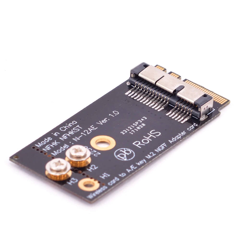 

A E key M.2 NGFF wireless network adapter for Macbook Air / Pro BCM94360CS2 BCM943224PCIEBT2 module