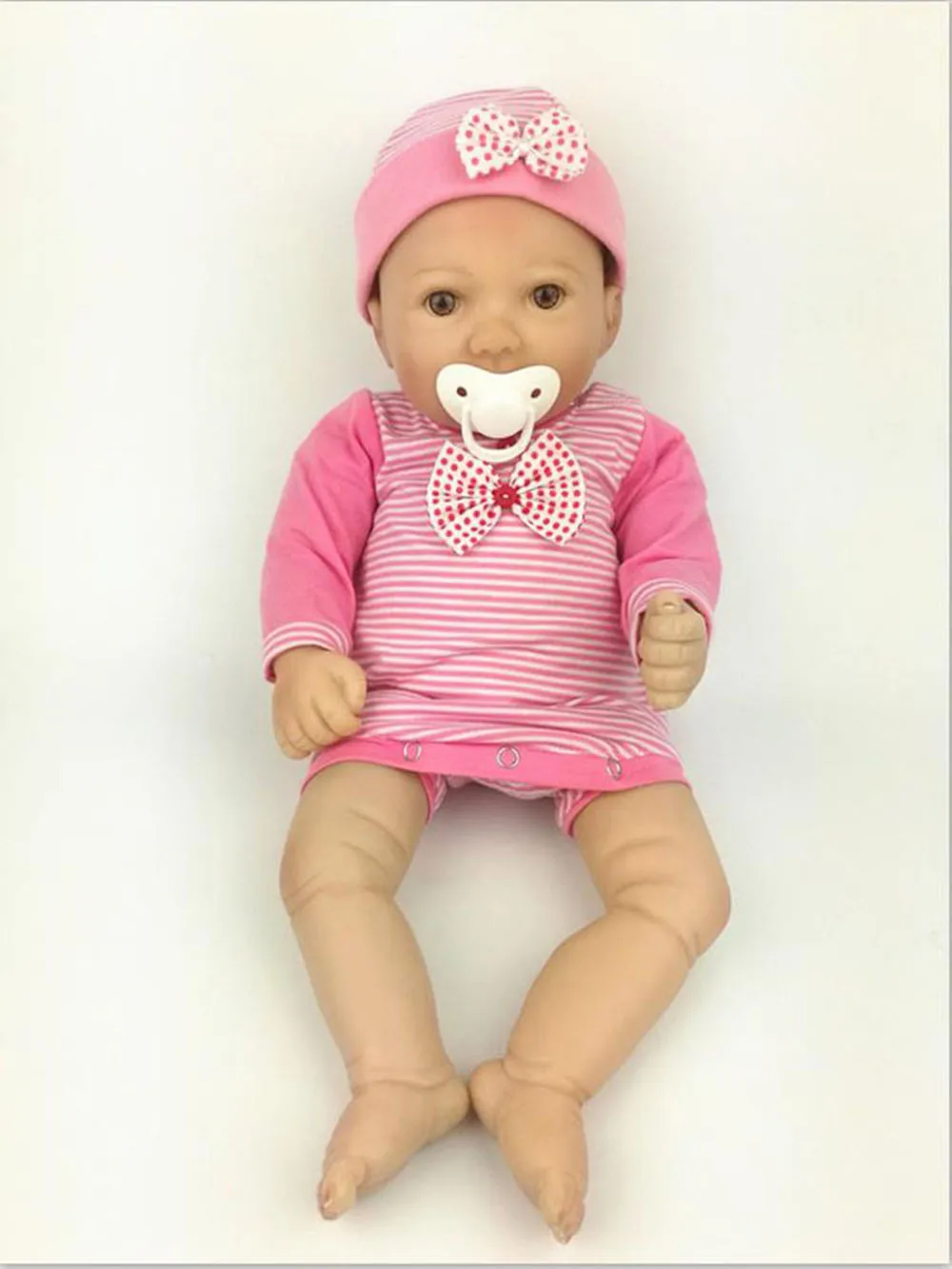 

Avani Doll 'Lillian' Surprised 18 inches Fashion Realistic Baby Doll Lifelike Newborn Baby Doll Girl