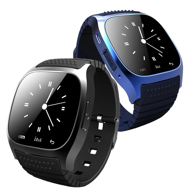 M26 Bluetooth Смарт часы наручные часы smartwatch с набор SMS напоминание музыкальный плеер шагомер для смартфонов Android samsung