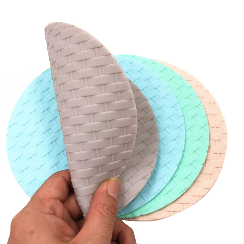 

1Pcs Food Grade Silicone Insulation Mat Multi-Function Table Mat Anti-Hot Placemat Coaster Slip Resistant High Temperature