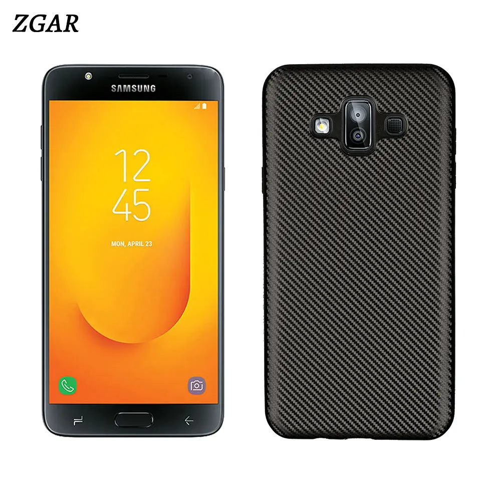 Back Case for Samsung Galaxy J7 Duo J7Duo Soft Covers Slim 5.5 Phone