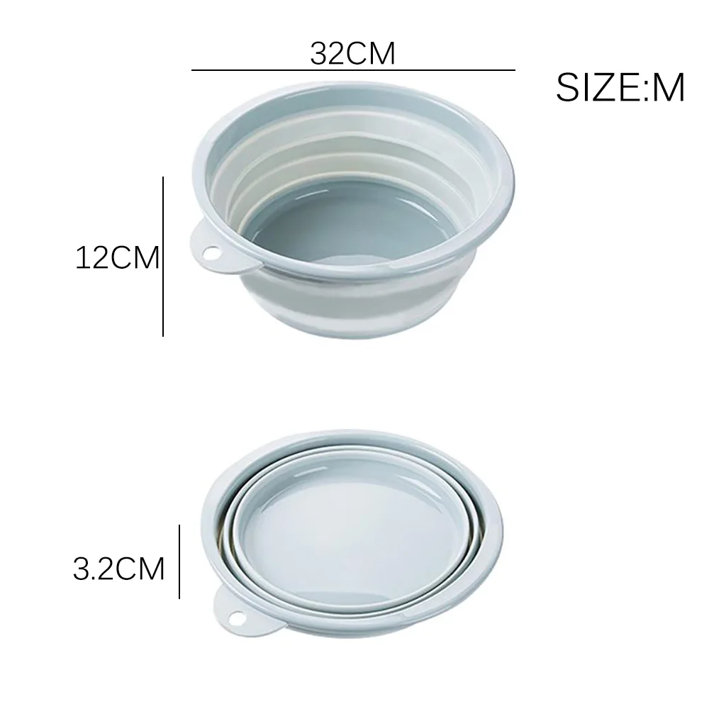 

Portable Folding Bucket Foldable Basin Tourism Outdoor Folding Bucket Fishing Camping Car Wash Bucket Outdoor Camping