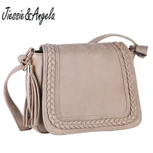 Jiessie & Angela новый Винтаж сумки на плечо для женщин сумка из искусственной кожи для Модельер Crossbody