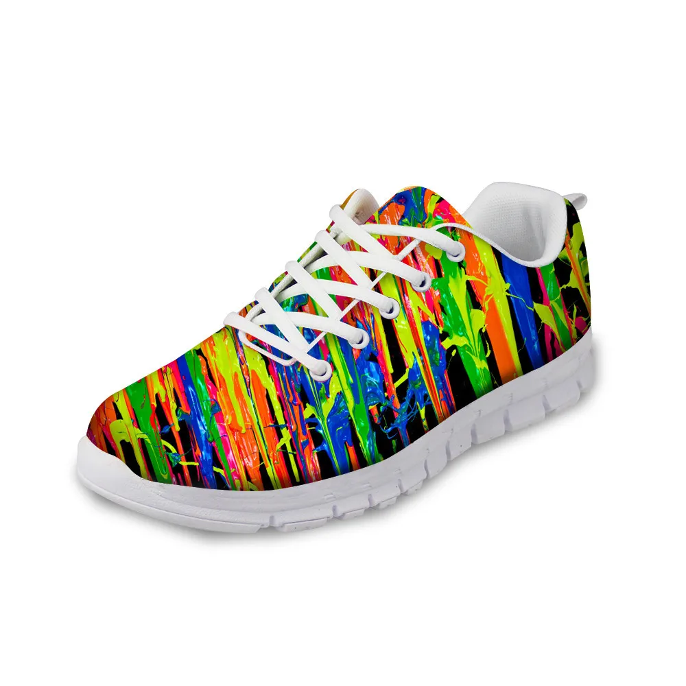 colorful trendy sneakers