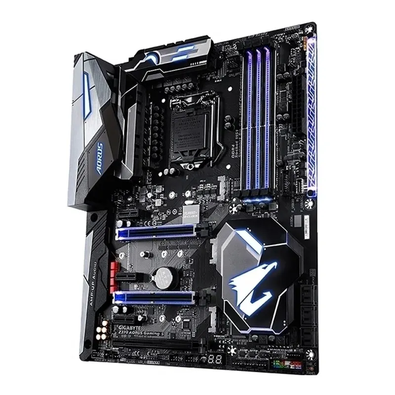 GIGABYTE GA Z370 AORUS игровая WIFI настольная материнская плата LGA1151 DDR4 M.2 SATA III 64G