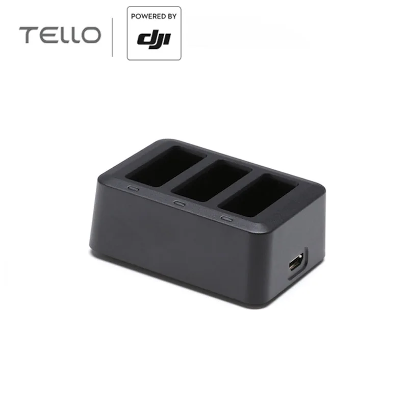 Аксессуары для зарядки аккумулятора DJI Tello могут заряжать до четырех интеллектуальных летных батарей Tello для DJI Tello