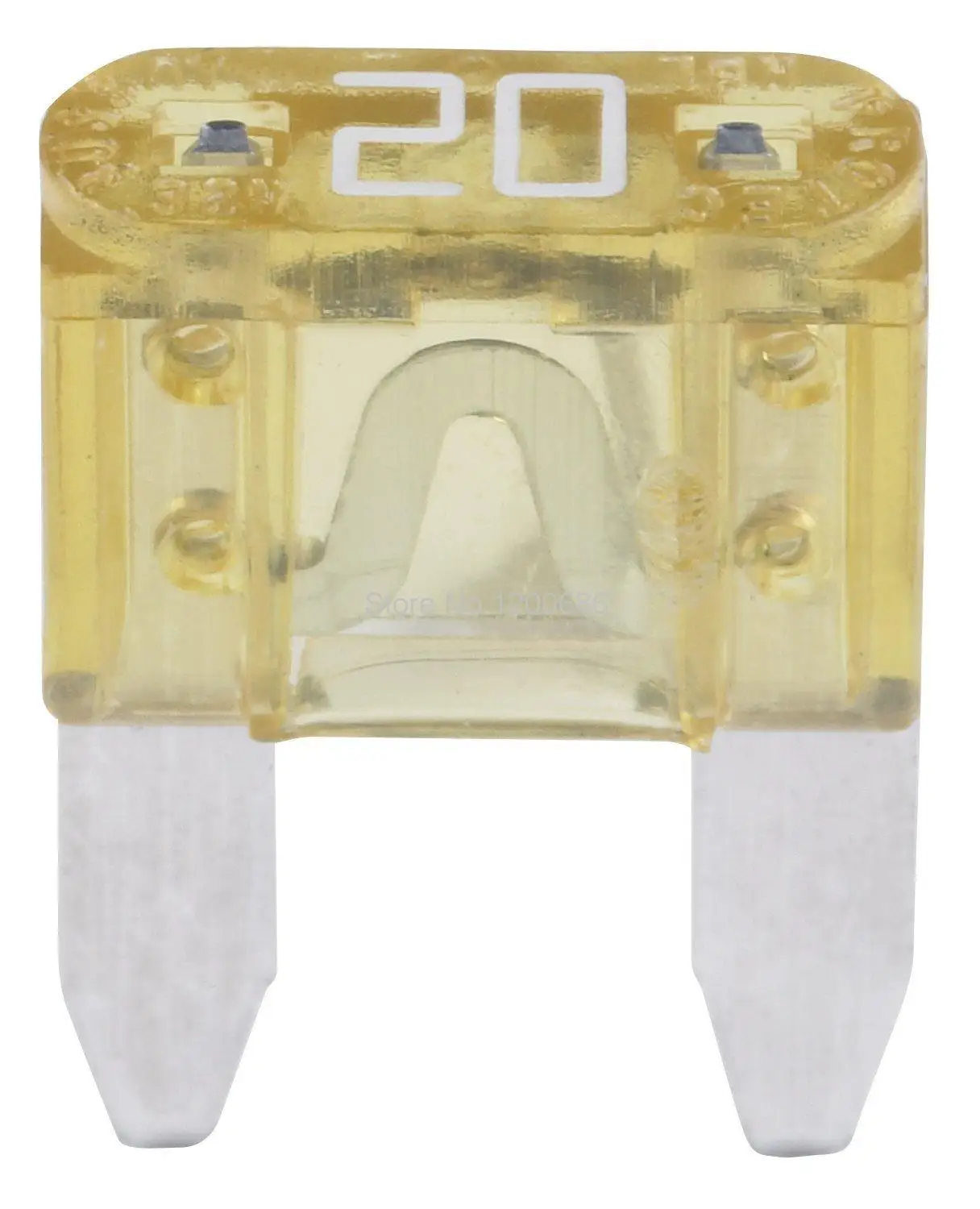 

Yellow Color For 20 Amperes Fast Acting Blade Mini-fuse