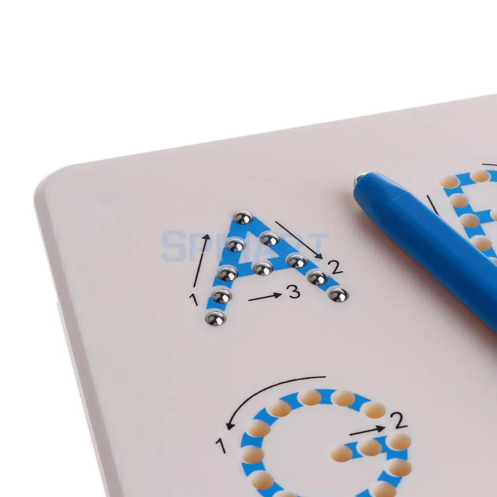 Magnetic Drawing Board Magnet Tablet Alphabet A to Z Educational Doodle Sketch Writing Pad Toddler Baby Developmental Toy