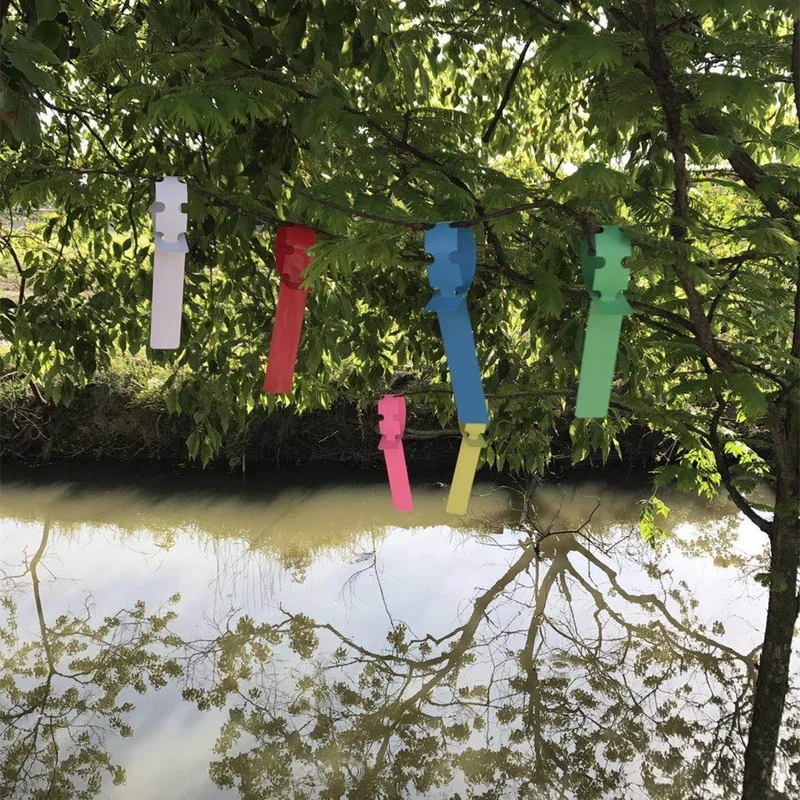 100 pcs plastic plant labels mark pvc color garden hang tag Fruit trees