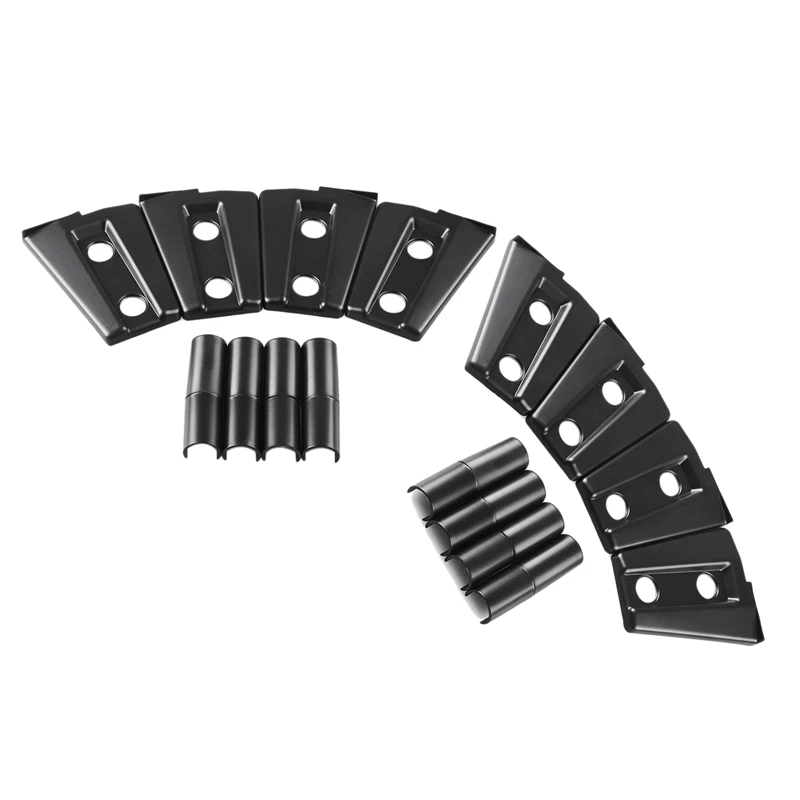 

Car 4 Door Chrome Door Hinge Protection Cover Jewelry Appearance Decoration Accessories Suitable 07-17 For Jeep Wrangler Jk Ca