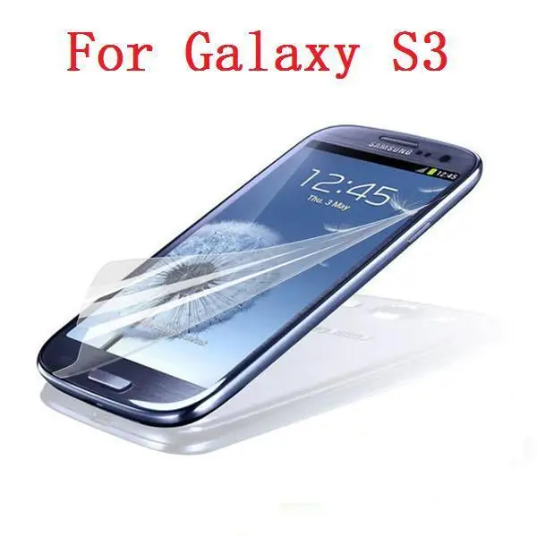 Pellicola Salvaschermo Lcd Ad Alta Trasparenza Per Panno Di Pulizia Samsung Galaxy S3 I9300 +