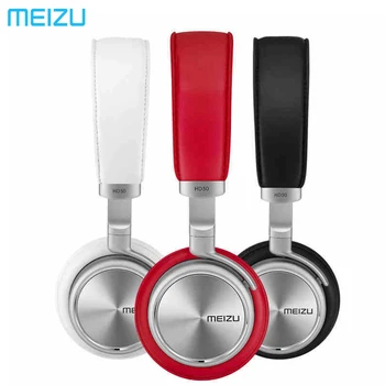 

Meizu HD50 Headband HIFI Stereo Bass Music Headset Aluminium Alloy Shell Low Distortion Headphone with Mic for iPhone