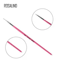 ROSALIND 1 pièce Art des ongles brosse dessin stylos ongles manucure peinture à la main Liner brosses UV Gel vernis français Salon décoration outils