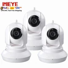 3 шт./лот IMIEYE ipcamera wifi беспроводной поддержка onvif SD CCTV Безопасности ipkamera wi-fi P2P Baby monitor H.264 Pan/Tilt wi-fi камера