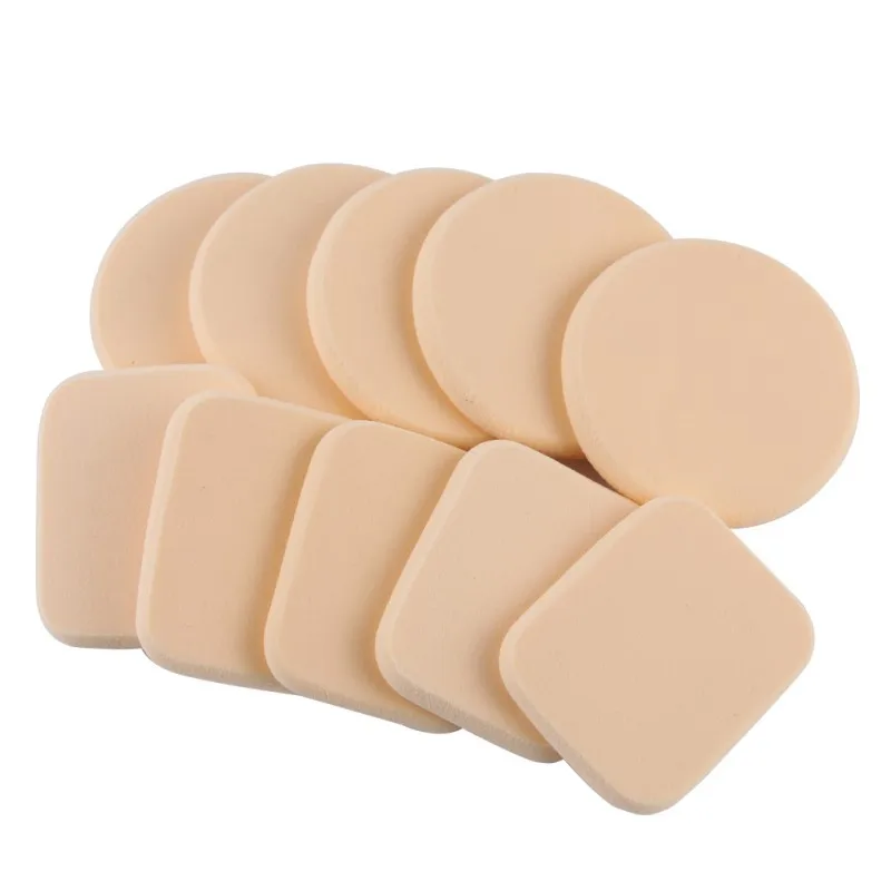 10 шт. Губка косметическая пуховка Красота Макияж лица Мягкий порошок контур основания двойного назначения макияж губка