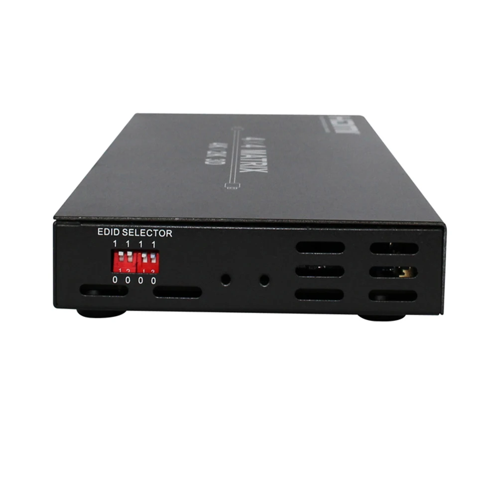 Высокопроизводительная HDMI матрица 4X4 HDMI1.4V 3D, 4k X 2K разрешения, RS232 с пультом дистанционного управления в розничной упаковке