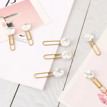 new design Bookmark Paper clip 50mm Patch Girl Heart Pin Handbook Decorative Paperclip Paper Clips Decorative Stationery Clips coggins woodturner s handbook paper only