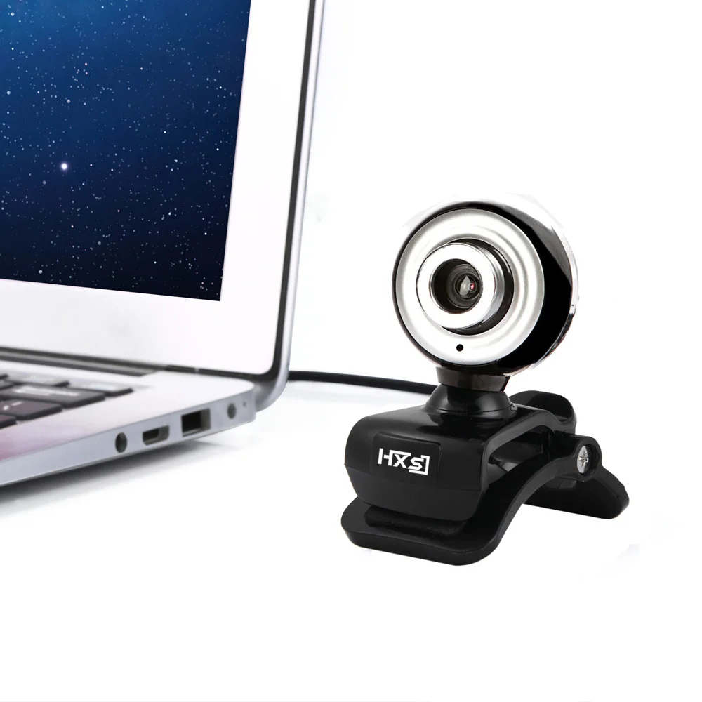 HXSJ USB веб-камера HD 480P PC камера с поглощающим микрофоном Микрофон для Skype для Android tv вращающаяся Компьютерная камера Веб-камера