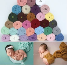 Трикотаж эластичная трикотажная пеленка новорожденных вязать Обёрточная бумага фактурного трикотажа Обёрточная бумага Подставки для фотографий