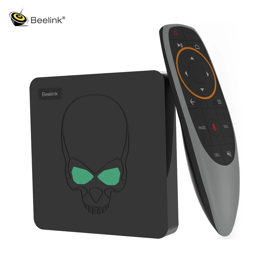 Beelink GT-King Android 9 0 tv Box Amlogic S922X 4 Гб 64 2 4G голосовой пульт дистанционного управления 1000
