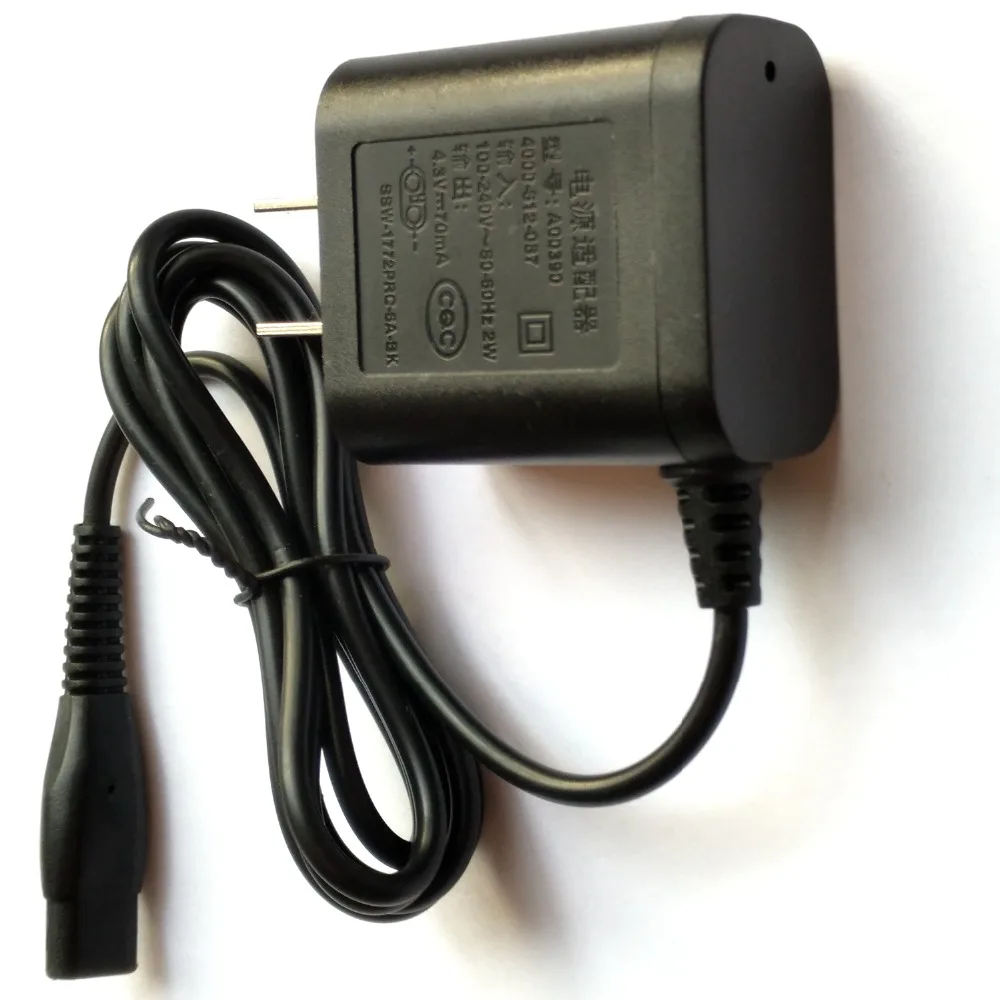 4 3 V 70mA A00390 бритвы Мощность адаптер Зарядное устройство PSM00N 043 для PHILIPS RQ310 RQ320 RQ330