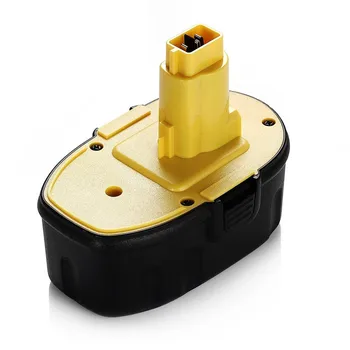 

18V 3500mAh NiMH Pod-Style Battery Replacement Power Tool Battery for DEWALT DC9096 DC9099 High Capacity Cordless Drill Yellow