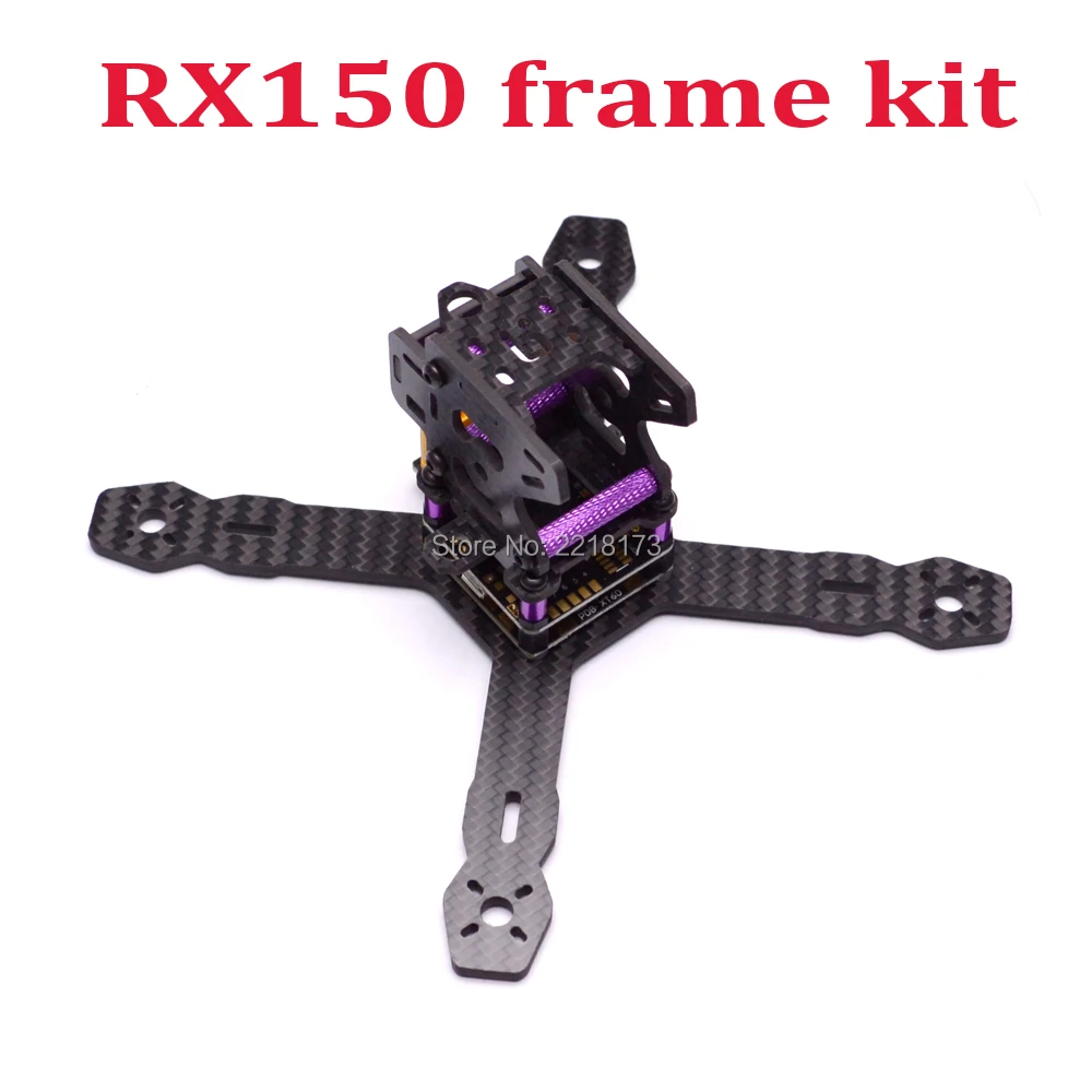

FPV DIY Drone Racer Carbon Fiber RX150 150 150mm quadcopter Frame with 3mm Arm support 3045 propeller