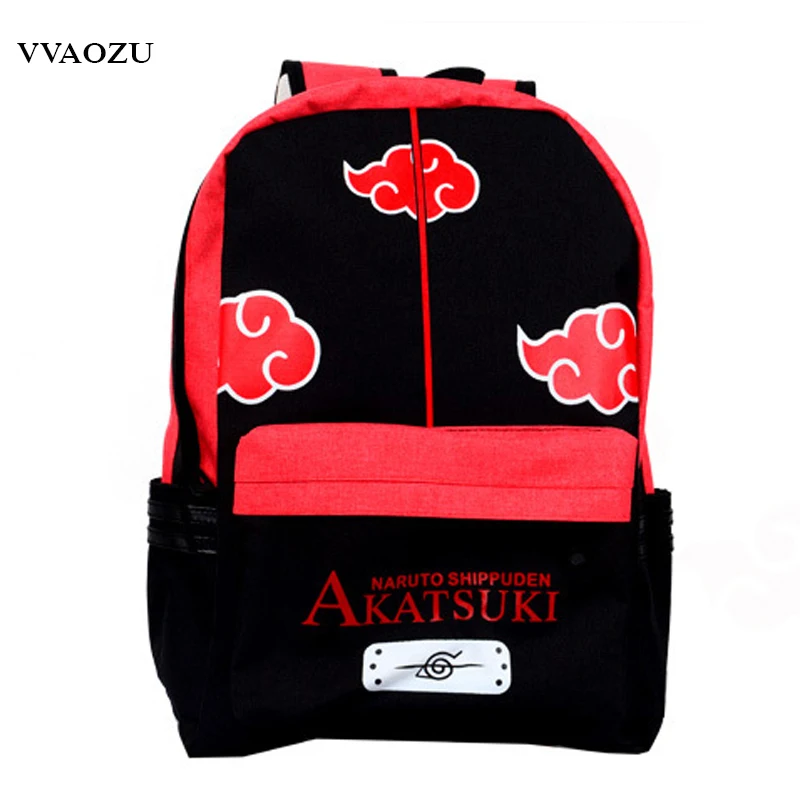 New Naruto Canvas Backpack Japan Anime School Backpacks Cartoon