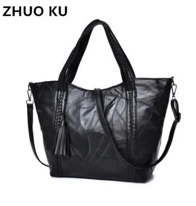

Fashion Ladies Hand Bag Women's Genuine Leather Handbag Large Capacity Tote Bag Bolsas Femininas Female Shoulder Big Bag Sac