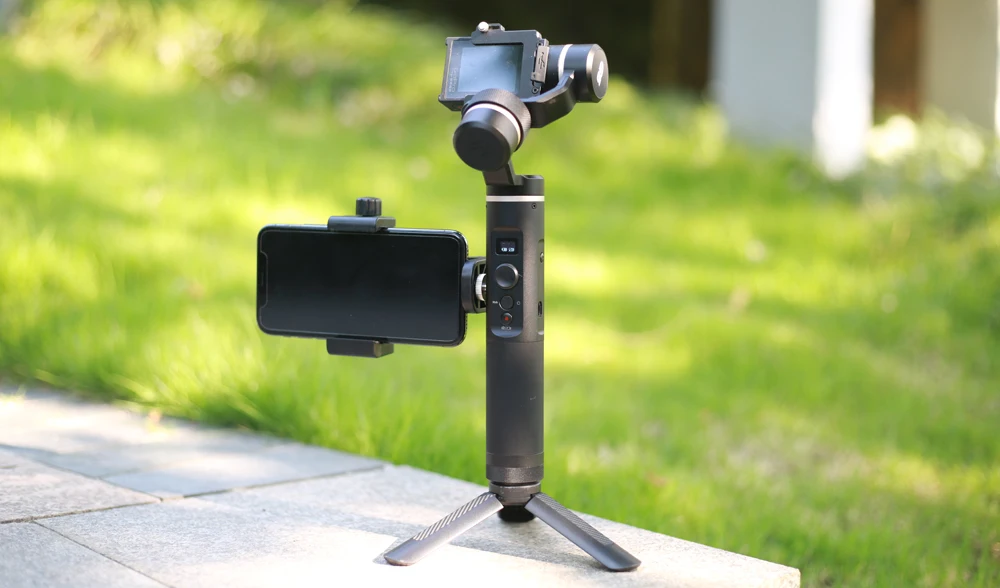 FeiyuTech G6 Gimbal Ручной Стабилизатор Feiyu для экшн-камеры Wifi синий для камеры Gopro Hero 7 6 5 RX0 DJI OSMO Action