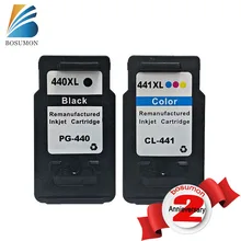 Bosumon Картридж для Canon PG 440 CL 441 Совместимый принтер MG4240 MG4140 MG3540 MG3240 MG3140 MG2240 MG2140 MX534