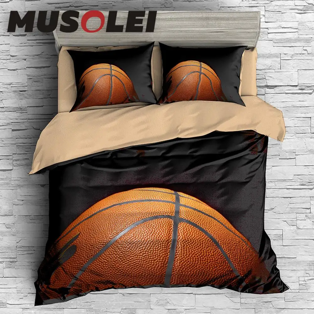 MUSOLEI 3D الرقمية الطباعة مع العاطفة الصلب كرة السلة الفراش غطاء لحاف مجموعة ورقة السرير سادات السرير الكتان التوأم الملكة الملك MUSOLEI 3D الرقمية الطباعة مع العاطفة الصلب كرة السلة الفراش غطاء لحاف مجموعة ورقة السرير سادات السرير الكتان التوأم الملكة الملك