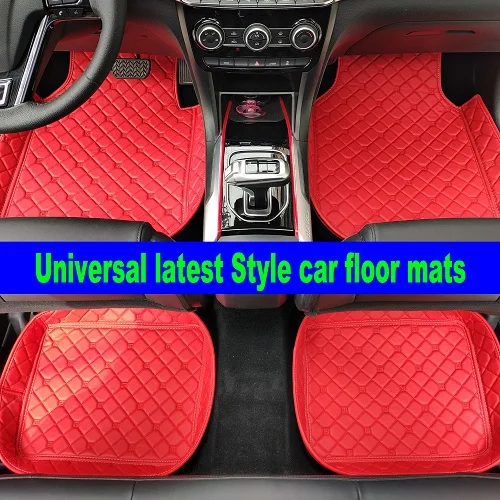 Пользовательские подходят автомобильные коврики для Nissan Rouge X-trail Мурано Qashgai Altima Versa Автомобиль Стайлинг ковры - Название цвета: Red