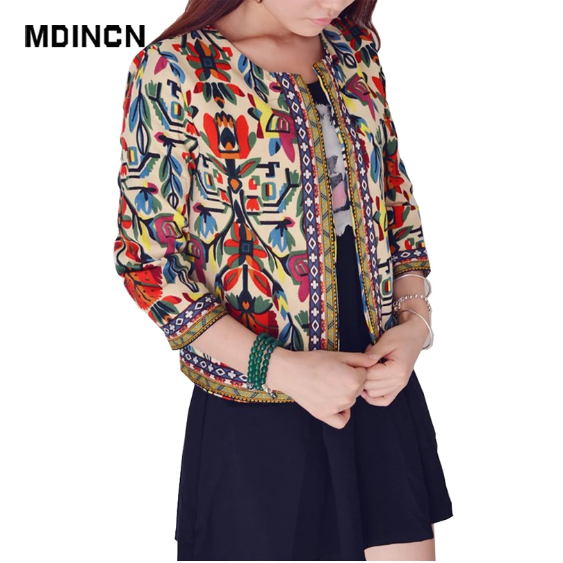 Embroidery font b Women b font font b Jacket b font Winter New Retro Coat High