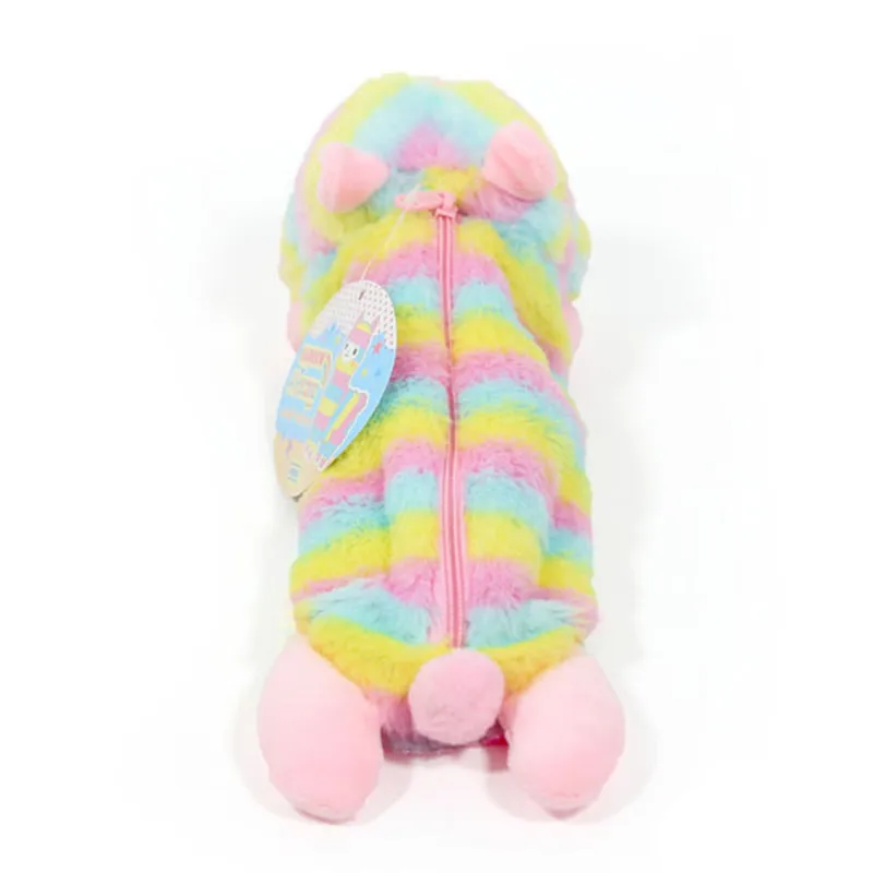 10 шт./лот Радуга плюшевая игрушка Альпака японский Alpacasso овец ламы плюшевая ручка мешок, мешок для вещей плюшевые куклы S334