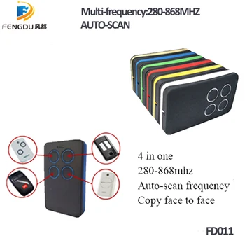 

Auto-Scan 280mhz - 868mhz Multi Frequency rolling code and fixed code remote control duplicator face to face copy