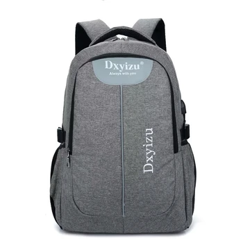 

Fashion USB Charge women and man Backpack Men 15inch Laptop Backpacks Fashion Travel School Bags Bagpack sac a dos mochila