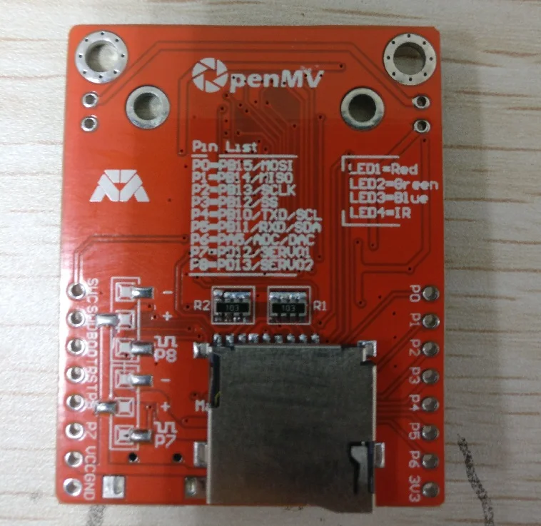 Openmv STM32 макетная плата, машинное видение, распознавание цвета, отслеживание лица, оптический поток