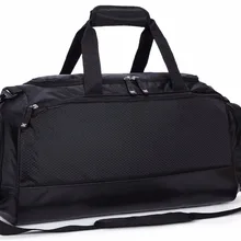 MIER спортивная сумка с обувью Compart Мужская t Мужчины путешествия спортивная сумка, 24 дюйма, черный