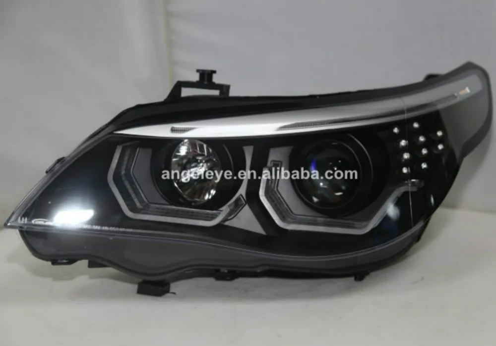 2008 2010 год E60 523i 525i 530i светодиодный головной светильник для оригинальный
