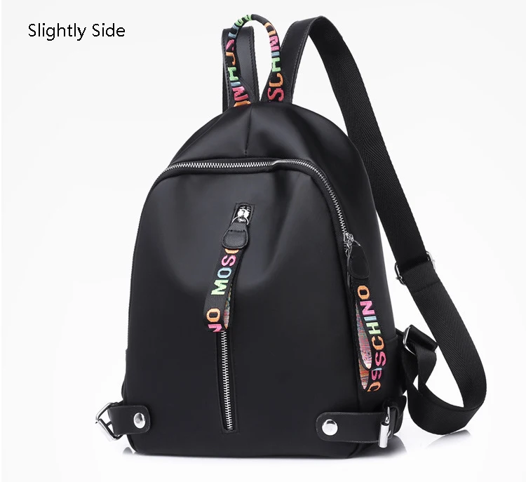 Бренд SUDS, женский рюкзак из ткани Оксфорд с большой вместительностью, высококачественные школьные сумки для подростков, цветной рюкзак с лентами на молнии для путешествий