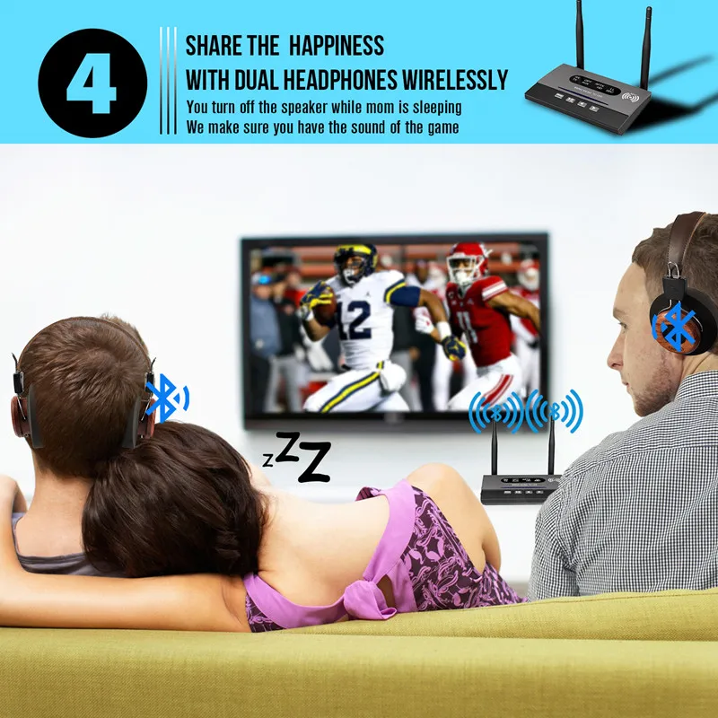 3 In 1 A Lungo Raggio Bluetooth 5.0 Trasmettitore Ricevitore NFC Adattatore Audio aptX-LL HD Ottico